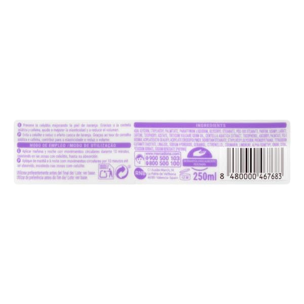 Crema Corporal Anticelulítica 250 ml. Deliplus - Image 2