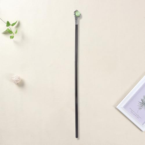 Image of GORGECRAFT Antique Cane Vintage Walking Stick Halloween Party Decorative Cosplay Costume Cane Handle Knob Costume Accessories