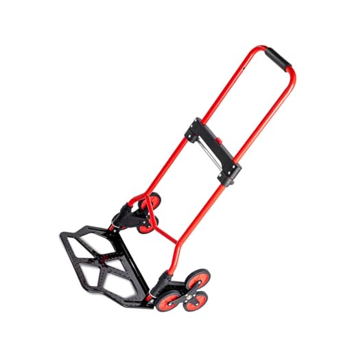 Diable pliable robuste chariot réglable léger pour transport et manutention