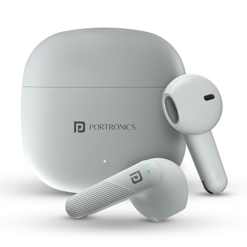 Portronics Store Portronics Harmonics Twins S18 TWS Earbuds (White) - Image 2