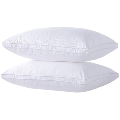 Oreiller d'hôtel doux lot de 2 inserts de lit confortables 30x50 cm - 3