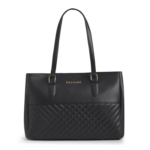 Image of Caprese Sunny Tote Medium Bag for Women with Multi-Compartment & Comfortable Straps | Ideal for 16 inch Laptop Bag | Stylish, Durable Design for Work, Travel, Shopping & Daily Use