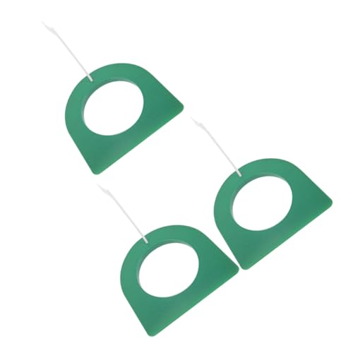 Gatuida 3個 ゴルフパター練習器具点 室内外対応 耐久プラスチック製 高精パット向上用 トレーニングカップ 大人兼用 ゴルフトレーニング補