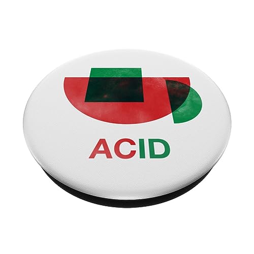 Retro Acid House Techno Raver EDM Party 90s PopSockets Swappable PopGrip, Black - Image 2