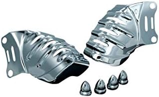 Kuryakyn 7789 Motorcycle Accent Accessory: Caliper Covers for Brembo Calipers for 2006-19 Harley-Davidson Motorcycles, Chrome, 1 Pair