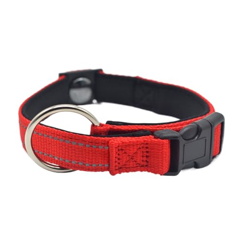 Magnetisches Hundehalsband- reflektierendes und verstellbares magnetisches Halsband für Senioren | wasserdichte Halsbandage aus Nylon für Hunde, magnetische Schnalle für Hals, Urlaub