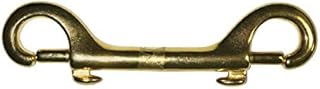 Baron 7/16 in. Dia. x 4-5/8 in. L Polished Bronze Double Ended Bolt Snap 260 lb.
