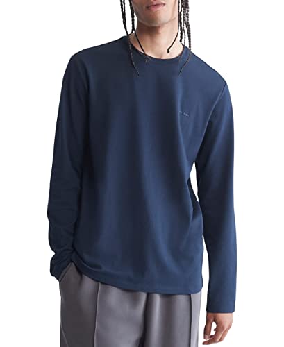 Calvin Klein Men's CK Move Tech Pique Long Sleeve Tee