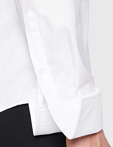 Hackett London Uomo Royal Ox Dc Camicia, Bianco