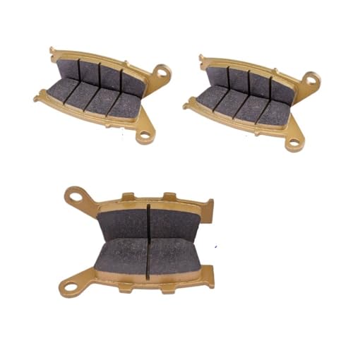 Plaquettes de frein CB400 et CBR400 pour moto NTV650 lot de 3 paires