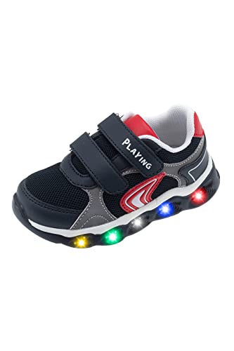 Chicco Zapatos Comos con luces, Zapatilla de deporte Niños, Azul, 24 EU
