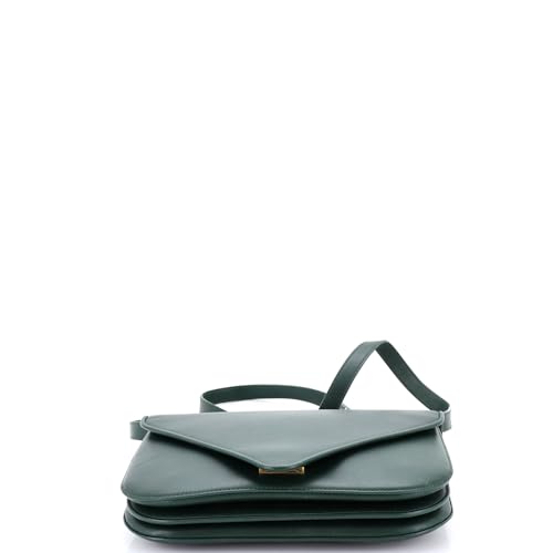 Pre-Loved Mount Shoulder Bag Leather Medium, Green4