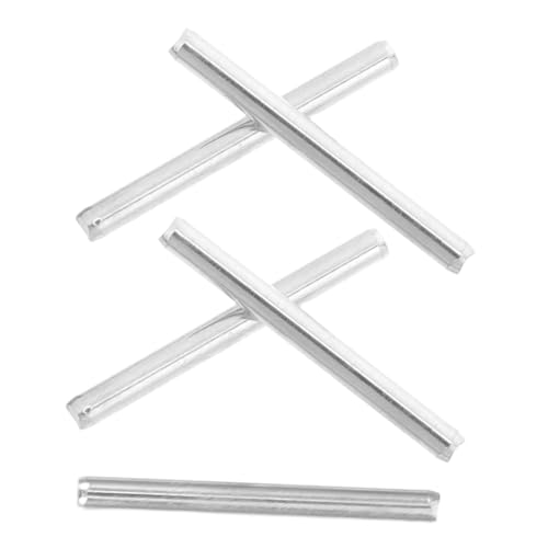 KOMBIUDA 5pcs High Strength Round Rods for Cars Helicopters Model Making Solid Shafts Compatible with Major Brands for Creative Crafts and Industrial Use