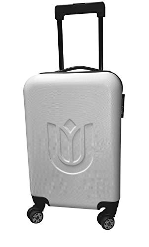 Preisvergleich Produktbild 39L Trolley mit Zwillingsrollen Koffer Reisekoffer Hartschale Boardcase Handgepäck Kurzreise Weiss