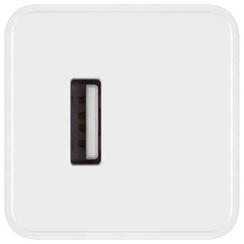 Image of 18W Charger for Xiaomi Redmi 13C 5G / 13 C Charger Original Adapter Like Android Mobile Fast USB Wall Charger with 1 Meter USB Type C Charging Data Cable (3 Amp, TOC12, White)