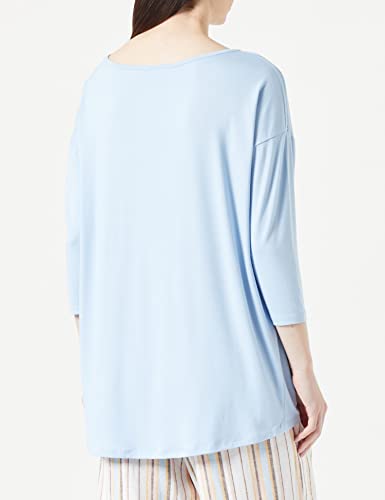 ONLY Damen Onlmoster 3/4 Shoulder Tape Cs Top, Cashmere Blue/Detail:melange, XXS 3