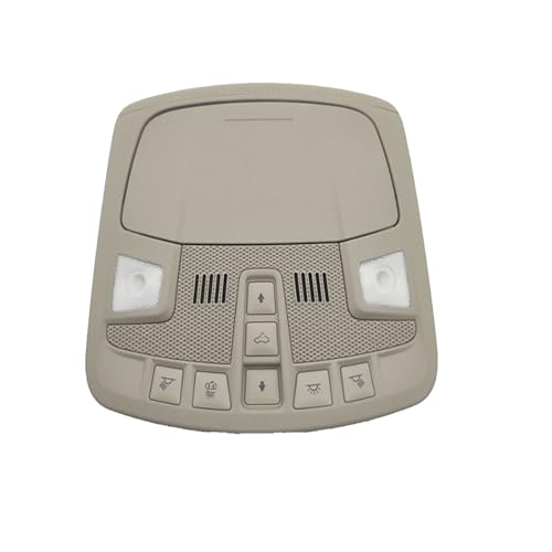 Lámpara lectura de coche de 7 botones con compartimento protector de gafas