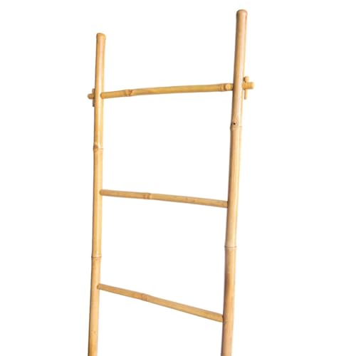 Porte-Serviettes Échelle Bambou 180cm 5 Barres – Equipstore