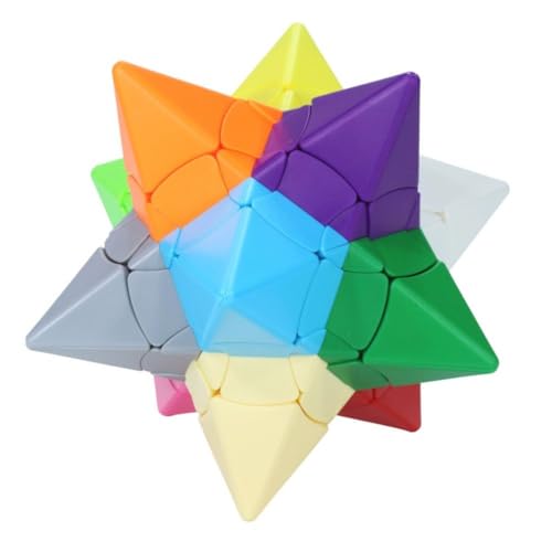 Image of YuXin Space Swift Megaminx Speed Cube | Interstellar Series 12-Pointed Star Shape Mod | Professional Stickerless 12-Axis Dodecahedron, Smooth Turning & Anti-Pop Design, Unique Collector's Puzzle