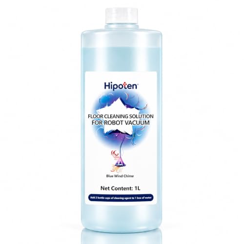 Image of 1L Floor Cleaner for ECOVACS DEEBOT X11 /X9 /X8 /T90 /T80 /T50 /T30 /T20 /N30 /N20 - Low-Foam Mopping Solution for Robot Vacuum - Pet & Kid Safe Multi-Surface Cleaner for Hardwood, Tile, Marble
