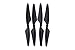 sea jump 4PCS Propeller for MJX Bugs 3 PRO B3 PRO HS700 Brushless Four-axis Aircraft Blade Spare Parts Drone Propeller Black