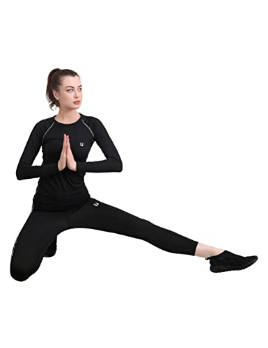 Image of Unbeatable Womens Compression Top T-Shirt for Gym Sports Yoga Swimming Running Full Sleeve