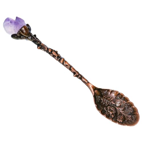 Cabilock Tea Spoon Multi Purpose Food Spoon for Coffee Juice and Dessert Smooth Surface for Easy Cleaning Craftsmanship Comfortable Handle