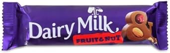 Dairy Milk Fruit & Nut 45g Pack Of 12 "Deliciousness that brings a smile" For All Occasions