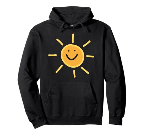 Smiling sun sunshine happy person sunny disposition fun cool Pullover