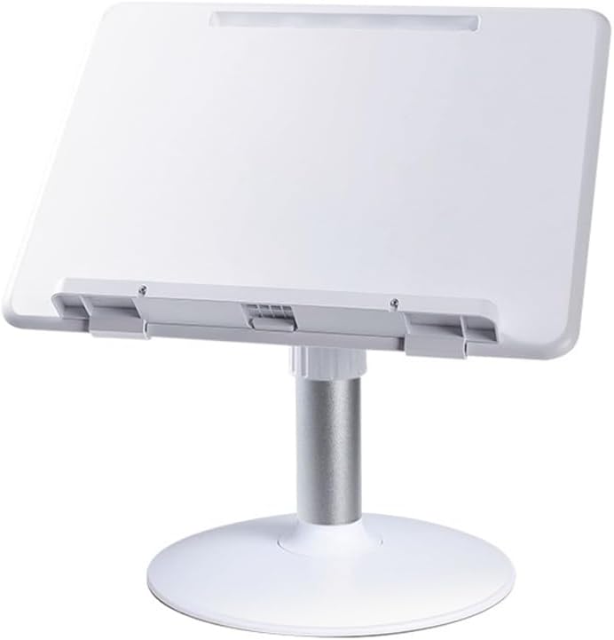 Floor Mounted Reading Stand with Adjustable Lifting and lowering, Bed Table Sitting Posture Device