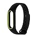 Sairis Mibos Correa de Repuesto de Silicona Mi Band 2 para Xiaomi para Miband 2 Versión Smart Pulsera Pulsera Correa Suave 8 Colores