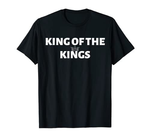 King Of The Kings Jesus Is King Biblia cita cristianismo Camiseta