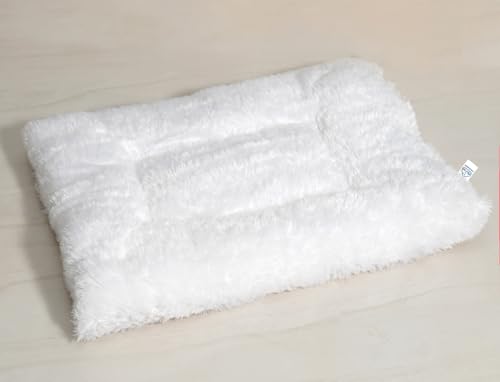 Image of NEXTGO Floor Seat Cushions Yoga Meditation Mat Pooja aasan Soft Extra Comfortable Feather Touch Last Long Upto Washable Material Size 24 x 30 Inch 2 x 2.5 Fit (White)