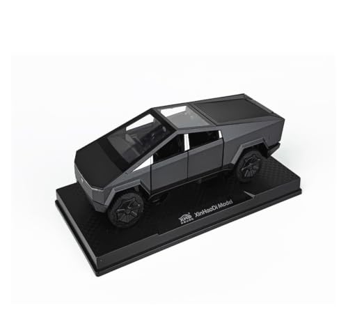 Tesla Cybertruck juguete 1:32 de metal negro el regalo ideal de vehículos para niños