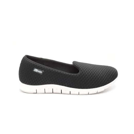 Tênis Feminino Activitta Slip On Conforto Preto/Branco 35