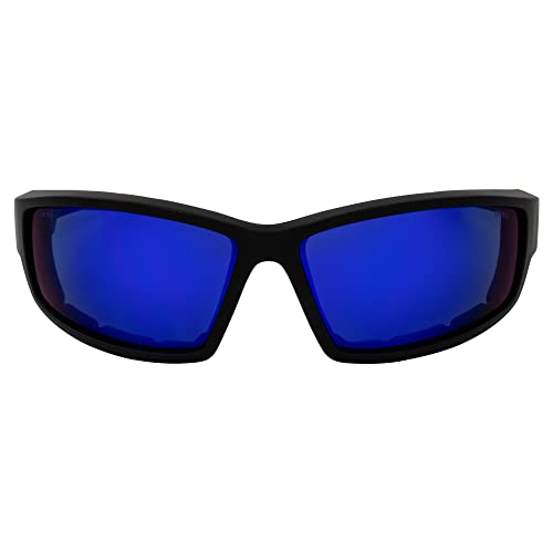 Image of Global Vision Sly Breathable Padded Motorcycle Safety Sunglasses ANSI Z87.1 Black Shades for Men & Women