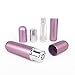 Rivertree Life Set of 3 Lavender, Blue & Green Essential Oil Personal Inhaler Diffuser Aluminum and Glass plus 6 Wicks