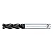Cor Rad End Mill,4.00mm,Carb,0.50mm rad