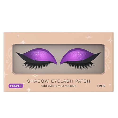 Pegatinas de pestañas de sombra de ojos, pegatinas reutilizables, sombra de ojos para mujer, resistente al agua, larga duración, para mujeres, fiestas, bodas, viajes, festivales, Halloween, cosplay