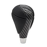QKLsudua New Styling Walnut Gear Shift Knob Leather Compatible with Le-xus ES300 ES300h ES330 ES350 GS300 GS350 GS400 GS430 IS300 IS350 RX350 CT200h GS450h LS460 LS600h RX350 RX450h-Carbon Fiber