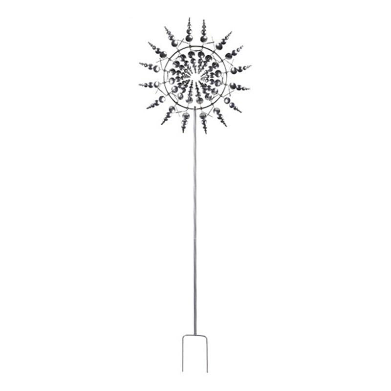 Molino de viento, molino de viento de metal, molino de viento de metal creativo, molino de viento decorativo de metal de hierro for jardín, adornos de jardinería, energía eólica, carillón de viento gi