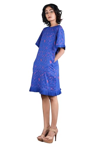 Robe d'allaitement plissée Aviva avec accès allaitement discret