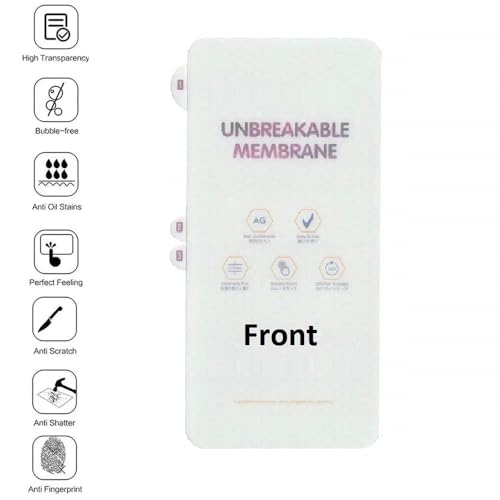 Image of Techsage Front Membrane Screen Protector [ Hydrogel Matte Finished ] Compatible with Oneplus 13 5G Screen Guard,Front Screen Guard Screen Protector Film, High Definition, Transparent