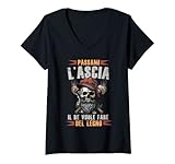 Idea Regalo Per Boscaiolo Foresta DIvertente Legno