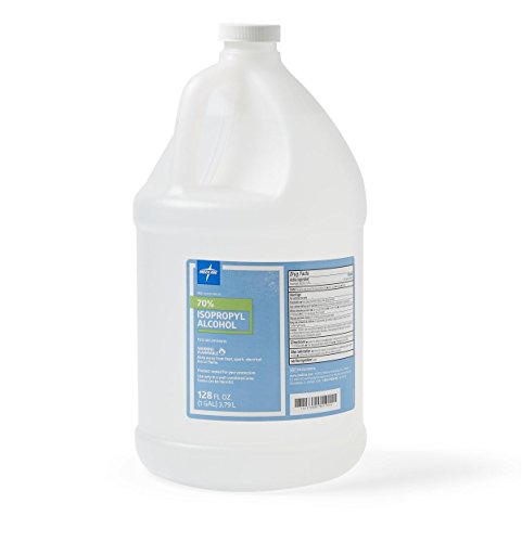 Medline MDS098016 Alcohol, Rubbing, Isopropyl-70%, 1 gal (Pack of 4)