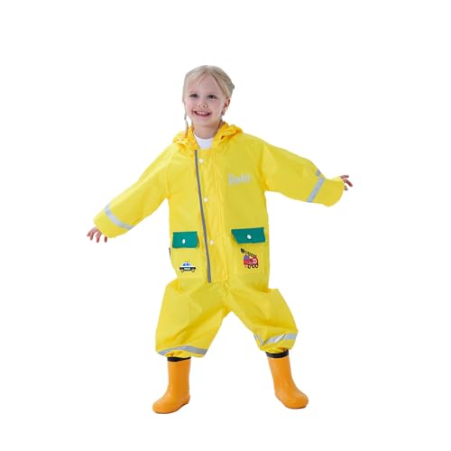 Combinaison de pluie pour enfants garçons filles imperméable avec veste et pantalon