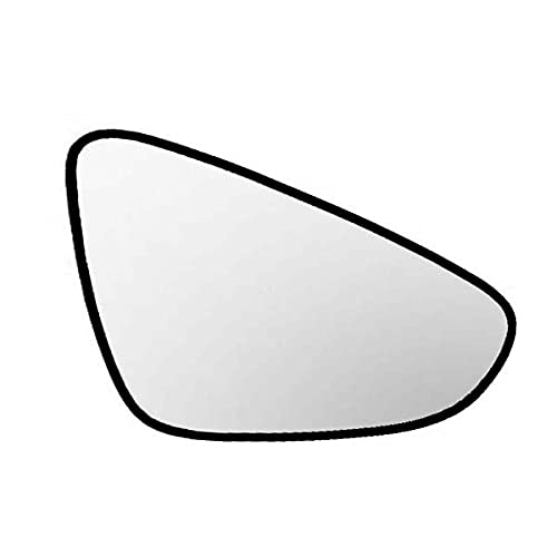 MACZO orvm Right (Driver) Side Rear View Mirror Glass for Toyota