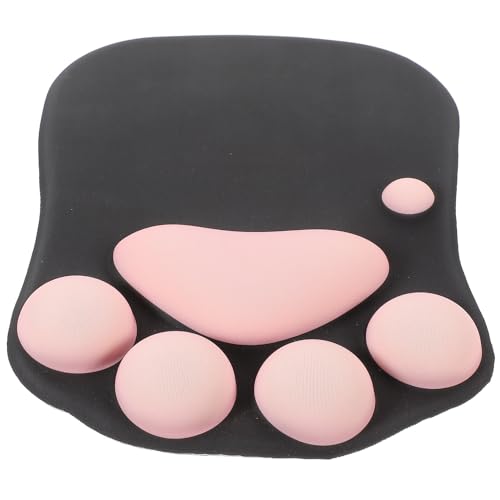 Alfombrilla de ratón ergonómica con soporte de silicona para evitar el dolor de muñeca en casa