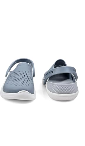 Image of Alzado Men's Classic Casual Sports Clogs /Sandals with Adjustable Back Strap for Adult | Comfortable & LightWeight| Stylish & Anti-Skid| Waterproof & Everyday Use Mules for Gents & Boys..
