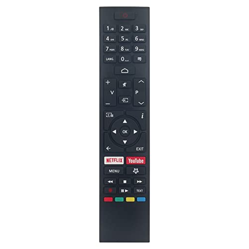 VINABTY Télécommande remplacée Convient pour Continental Edison CELED55SABL20B3 CELED32SABL20B3 CELED50SA20B3 CELED65SA20B3 CELED55SA20B3V2 CELED55SA20B3...